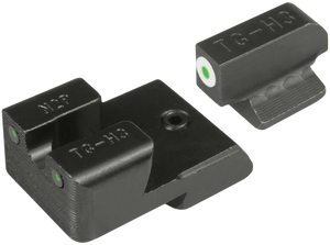 TruGlo TGTG231N4W Tritium ProBlack | Green Tritium White Outline Front Sight Green Tritium Rear Sight TruGlo TGTG231N4W Tritium ProBlack | Green Tritium White Outline Front Sight Green Tritium Rear Sight