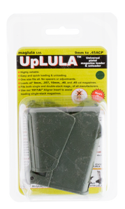 Maglula UP60DG UpLULA Loader & Unloader Double Stack Single Stack Dark Green Polymer 9mm Luger/45 ACP Pistols Maglula UP60DG UpLULA Loader & Unloader Double Stack Single Stack Dark Green Polymer 9mm Luger/45 ACP Pistols