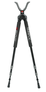 Bog-Pod 1100478 HavocBipod made of Black Finish Aluminum with Foam Grip, Rubber Feet, 360 Degree Pan & 21-50" Vertical Adjustment Bog-Pod 1100478 HavocBipod made of Black Finish Aluminum with Foam Grip, Rubber Feet, 360 Degree Pan & 21-50" Vertical Adjustment