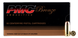 PMC 40D Bronze Target 40 S&W 165 gr FMJ50rd Bx PMC 40D Bronze Target 40 S&W 165 gr FMJ50rd Bx
