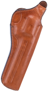 Bianchi 12706 111 Cyclone Belt Holster Size 12 OWB Open Bottom Style made of Leather with Tan Finish, Strongside/Crossdraw & Belt Loop Mount Type fits Colt 1911 Government & Springfield 1911-A1 for Right Hand