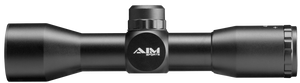 Aim Sports JTM432B Tactical Compact Black Anodized 4x 32mm 1" Tube Mil-Dot Reticle