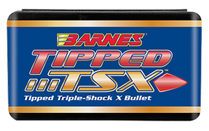 Barnes Tipped Triple-Shock X (TTSX) Bullets 338 Caliber (338 Diameter) 160 Grain Spitzer Flat Base Lead-Free Box of 50 Barnes Tipped Triple-Shock X (TTSX) Bullets 338 Caliber (338 Diameter) 160 Grain Spitzer Flat Base Lead-Free Box of 50