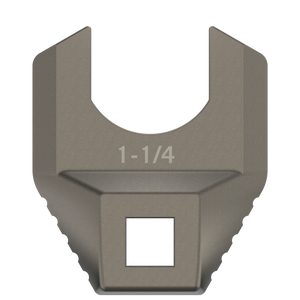Real Avid AVMF114BNW Master -Fit Barrell Nut Wrench 1 1/4" Titanium Titanium/Stainless Steel AR-Platform Free-Float Handle Real Avid AVMF114BNW Master -Fit Barrell Nut Wrench 1 1/4" Titanium Titanium/Stainless Steel AR-Platform Free-Float Handle