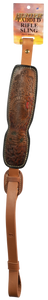 Hunter Company 027191 Trophy Custom Sling made of Brown Leather with Suede Lining, Turkey Engraving & Padded Design for Rifles Hunter Company 027191 Trophy Custom Sling made of Brown Leather with Suede Lining, Turkey Engraving & Padded Design for Rifles