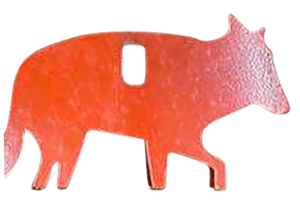 Champion Targets 44917C Impact Steel Coyote Target Rimfire Orange Champion Targets 44917C Impact Steel Coyote Target Rimfire Orange