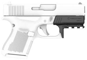 Recover Tactical GR4201 Rail AdapterBlack Polymer Picatinny for Glock 42 Recover Tactical GR4201 Rail AdapterBlack Polymer Picatinny for Glock 42