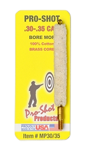 Pro-Shot MP3035 Bore Mop30/35 Cal Rifle #8-32 Thread Cotton Pro-Shot MP3035 Bore Mop30/35 Cal Rifle #8-32 Thread Cotton