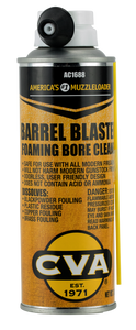 CVA Barrel Blaster Black Powder Foaming Bore Cleaning Solvent 7 oz Aerosol CVA Barrel Blaster Black Powder Foaming Bore Cleaning Solvent 7 oz Aerosol