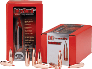 Hornady 30709 InterBond 30 Caliber .308 180 GR 100 Box Hornady 30709 InterBond 30 Caliber .308 180 GR 100 Box
