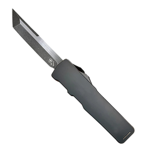 Templar Knife XSBR221 ExcaliburSmall 3" OTF Tanto Plain Black Oxide Stonewashed Powder Coated D2 Steel Blade/4.50" Black Aluminum/Rubber Handle Includes Pocket Clip Templar Knife XSBR221 ExcaliburSmall 3" OTF Tanto Plain Black Oxide Stonewashed Powder Coated D2 Steel Blade/4.50" Black Aluminum/Rubber Handle Includes Pocket Clip