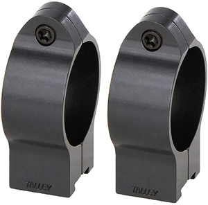 Talley Rimfire 30mm Rings Blued Steel, High, CZ 452 European Talley Rimfire 30mm Rings Blued Steel, High, CZ 452 European