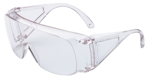 Howard Leight R01701 HL100 OTG Adult Clear Lens Polycarbonate Clear Frame