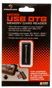 Stealth Cam STCSDCRAND Memory Card ReaderView Photos/Videos Black Compatible w/ Android Stealth Cam STCSDCRAND Memory Card ReaderView Photos/Videos Black Compatible w/ Android