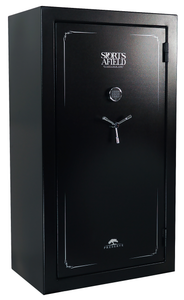 Sports Afield SECSA7240P Preserve SA7240P Keypad/Key Entry Black Steel Holds 60 + 8 72" H x 40" W x 25" D Fireproof- Yes Sports Afield SECSA7240P Preserve SA7240P Keypad/Key Entry Black Steel Holds 60 + 8 72" H x 40" W x 25" D Fireproof- Yes