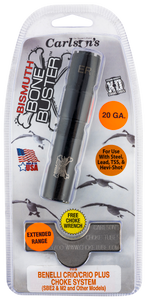 Carlson's Choke Tubes 09217 Bismuth Bone Buster Benelli Crio/Crio Plus 20 Gauge Extended Range 17-4 Stainless Steel Carlson's Choke Tubes 09217 Bismuth Bone Buster Benelli Crio/Crio Plus 20 Gauge Extended Range 17-4 Stainless Steel