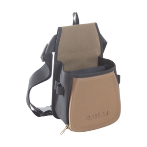 Allen 8303 Eliminator Basic Double Compartment Shooting Bag Black with Tan Accents, Elastic Loops, Side Pockets & Molded Components 7" x 4.75" x 12" Exterior Dimensions Allen 8303 Eliminator Basic Double Compartment Shooting Bag Black with Tan Accents, Elastic Loops, Side Pockets & Molded Components 7" x 4.75" x 12" Exterior Dimensions