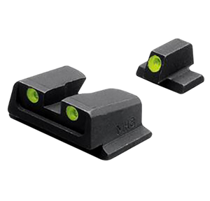 Meprolight USA 117663101 Tru-DotBlack | Green Tritium Front Sight Green Tritium Rear Sight Set Meprolight USA 117663101 Tru-DotBlack | Green Tritium Front Sight Green Tritium Rear Sight Set