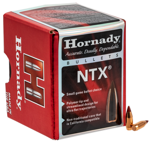 Hornady Varmint Bullets 17 Caliber (172 Diameter) 15.5 Grain NTX Lead-Free Box of 100 Hornady Varmint Bullets 17 Caliber (172 Diameter) 15.5 Grain NTX Lead-Free Box of 100