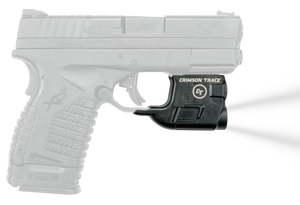 Crimson Trace LTG771 LightguardFor Handgun Springfield XD-S 110 Lumens Output White LED Light Trigger Guard Mount Matte Black Polymer Crimson Trace LTG771 LightguardFor Handgun Springfield XD-S 110 Lumens Output White LED Light Trigger Guard Mount Matte Black Polymer