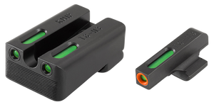 TRUGLO TFX Pro Sight Set 1911 Kimber Cut Tritium / Fiber Optic Green with Orange Front Dot Outline TRUGLO TFX Pro Sight Set 1911 Kimber Cut Tritium / Fiber Optic Green with Orange Front Dot Outline