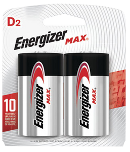 Rayovac E95BP2 Energizer Max D BatteriesBlack & Silver | Rayovac E95BP2 Energizer Max D BatteriesBlack & Silver |