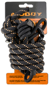 Muddy MUDMSA070 Safety Harness Lineman's Rope Black Nylon