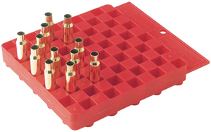 Hornady Universal Reloading Tray 50-Round Plastic Red Hornady Universal Reloading Tray 50-Round Plastic Red