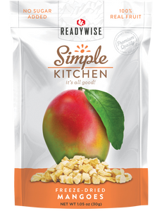 ReadyWise Simple Kitchen Mango Freeze Dried Food ReadyWise Simple Kitchen Mango Freeze Dried Food