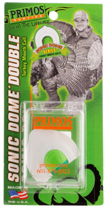 Primos 1172 Sonic DomeDouble Reed Attracts Turkeys White Primos 1172 Sonic DomeDouble Reed Attracts Turkeys White