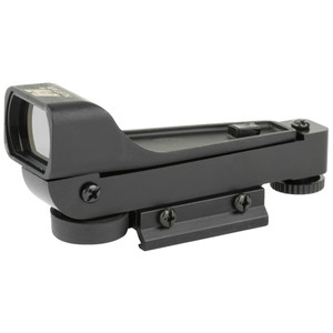 NcStar 1x22x33 Red Dot Reflex Sight Matte, 5 MOA Red Dot, w/ Weaver Style Mount NcStar 1x22x33 Red Dot Reflex Sight Matte, 5 MOA Red Dot, w/ Weaver Style Mount