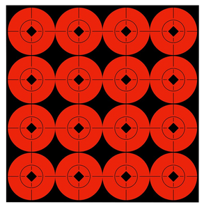 Birchwood Casey 33904 Target SpotsSelf-Adhesive Paper Black/Orange 1.5" Bullseye 160 Targets Birchwood Casey 33904 Target SpotsSelf-Adhesive Paper Black/Orange 1.5" Bullseye 160 Targets