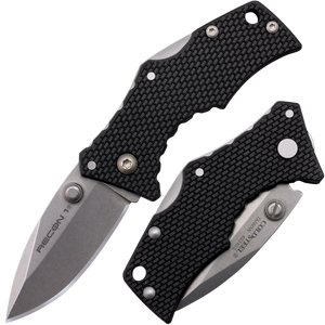 Cold Steel CS7DS Recon 1 Micro 2" Folding Spear Point Plain Stonewashed 4034 SS Blade/ Black Griv-Ex Handle Includes Pocket Clip Cold Steel CS7DS Recon 1 Micro 2" Folding Spear Point Plain Stonewashed 4034 SS Blade/ Black Griv-Ex Handle Includes Pocket Clip