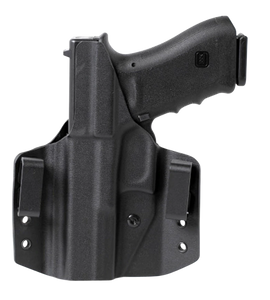 Uncle Mike's 54CCW84BGL CCW Holster OWB Black Boltaron Belt Slide Fits SCCY Fits 9" Barrel Left Hand Uncle Mike's 54CCW84BGL CCW Holster OWB Black Boltaron Belt Slide Fits SCCY Fits 9" Barrel Left Hand