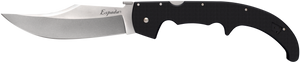 Cold Steel CS62MGC EspadaXL 7.50" Folding Clip Point Plain AUS-10A SS Blade/9.25" Black w/Polished Bolsters G10 Handle Includes Belt Clip Cold Steel CS62MGC EspadaXL 7.50" Folding Clip Point Plain AUS-10A SS Blade/9.25" Black w/Polished Bolsters G10 Handle Includes Belt Clip