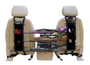 Lethal 9552B671 Back Seat Gun Sling Black Heavy Duty Fabric and Buckles Holds 3 Lethal 9552B671 Back Seat Gun Sling Black Heavy Duty Fabric and Buckles Holds 3