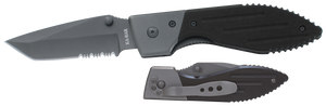 Ka-Bar 3075 Warthog3" Folding Tanto Part Serrated 420HC SS Blade Black G10 Handle Includes Pocket Clip Ka-Bar 3075 Warthog3" Folding Tanto Part Serrated 420HC SS Blade Black G10 Handle Includes Pocket Clip