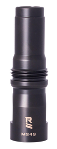 Rugged Suppressor MD001 M249 Muzzle Device Black with 9/16x24 LH Threads & Dual Taper Locking System for Surge762, Razor762 & Micro30 Suppressors Rugged Suppressor MD001 M249 Muzzle Device Black with 9/16x24 LH Threads & Dual Taper Locking System for Surge762, Razor762 & Micro30 Suppressors