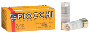 Fiocchi 12FSLUG Aero Extrema 12 Gauge 2.75" 1 oz Rifled Slug Shot 10 Per Box/ 8 Cs Fiocchi 12FSLUG Aero Extrema 12 Gauge 2.75" 1 oz Rifled Slug Shot 10 Per Box/ 8 Cs