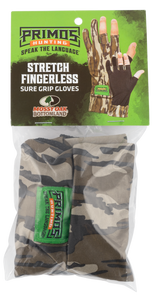 Primos PS6681 Stretch FitMossy Oak Original BottomLand Fingerless Neoprene OSFA Primos PS6681 Stretch FitMossy Oak Original BottomLand Fingerless Neoprene OSFA