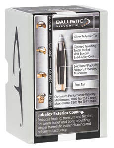 Combined Technology Ballistic Silvertip Hunting Bullets 284 Caliber, 7mm (284 Diameter) 150 Grain Boat Tail Box of 50 Combined Technology Ballistic Silvertip Hunting Bullets 284 Caliber, 7mm (284 Diameter) 150 Grain Boat Tail Box of 50