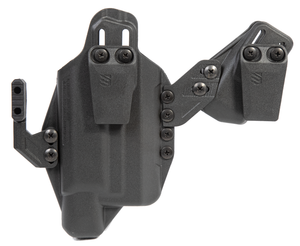 Blackhawk 416702BK StacheIWB Size 02 Black Polymer Belt Clip Compatible w/Glock 19/23/32/45 Belt 1.50" Wide Ambidextrous Blackhawk 416702BK StacheIWB Size 02 Black Polymer Belt Clip Compatible w/Glock 19/23/32/45 Belt 1.50" Wide Ambidextrous