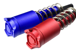 Strike Industries ARSFABLU AR Forward Assist Blue Anodized Aluminum Fits AR-15/M16 Strike Industries ARSFABLU AR Forward Assist Blue Anodized Aluminum Fits AR-15/M16