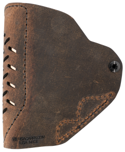 Versacarry REV211 RevolverIWB Distressed Brown Leather Belt Clip Fits S&W J Frame/Ruger LCR Right Hand Versacarry REV211 RevolverIWB Distressed Brown Leather Belt Clip Fits S&W J Frame/Ruger LCR Right Hand