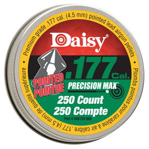 Daisy 987777406 PrecisionMax Premium 177 Lead Pointed Field Pellet 250 Per Tin Daisy 987777406 PrecisionMax Premium 177 Lead Pointed Field Pellet 250 Per Tin