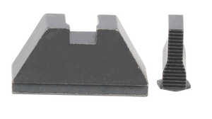 AmeriGlo GL470 Optic Compatible Sight Set for GlockBlack | 2XL Tall Serrated BlackFront Sight 2XL TallBlack Rear Sight AmeriGlo GL470 Optic Compatible Sight Set for GlockBlack | 2XL Tall Serrated BlackFront Sight 2XL TallBlack Rear Sight