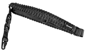 Firefield FF46000 Single Point Tactical Sling made of Black Nylon Paracord with 28"-31" OAL, 1.50" W & Adjustable Design for Rifles Firefield FF46000 Single Point Tactical Sling made of Black Nylon Paracord with 28"-31" OAL, 1.50" W & Adjustable Design for Rifles
