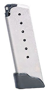 Kahr Magazine Kahr Covert, CM9, MK9, PM9 9mm Luger 7-Round Stainless Steel with Grip Extension Kahr Magazine Kahr Covert, CM9, MK9, PM9 9mm Luger 7-Round Stainless Steel with Grip Extension