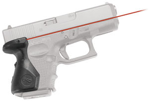 Crimson Trace LG852 Lasergrips5mW Red Laser with 633nM Wavelength & 50 ft Range Black Finish for Glock 26, 27, 33 Gen4