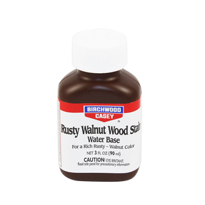 Birchwood Casey 24323 Rusty Walnut Wood Stain 3 oz Birchwood Casey 24323 Rusty Walnut Wood Stain 3 oz
